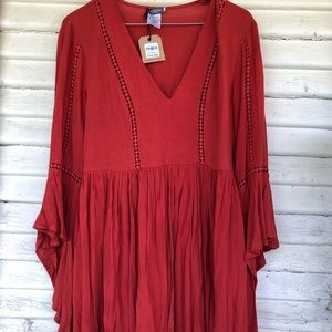 Boho rustic dress